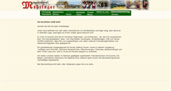 Desktop Screenshot of hotel-mehringer.de